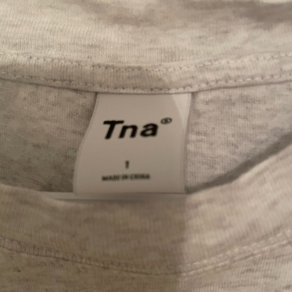 TNA light grey crop top - Picture 2 of 3